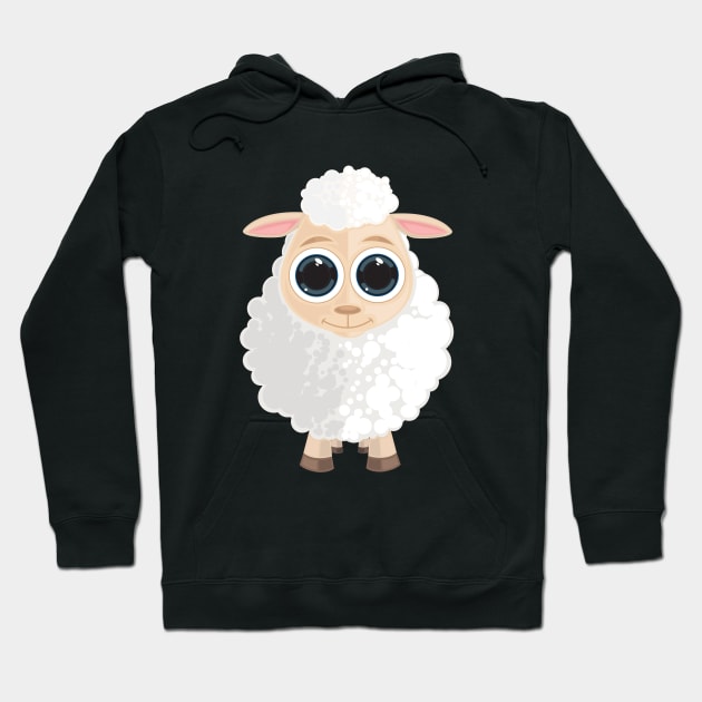 White Sheep Hoodie by adamzworld